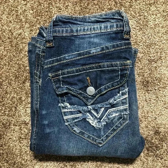 Ten 25 Blue Jeans Size 1/2 - Picture 3 of 8